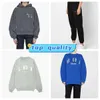 2024 neue Stickerei Stil Heißer Verkauf Frauen Desginer Mode Baumwolle Hohe Qualität Ab Klassische Brief Drucken Waschwasser Farbe Sweatshirt Anines Bing Hoodie 886ggg