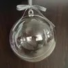 Juldekorationer 50st 80mm Transparent Plastic Christmas Balls Ornament Year's Tree Decorations Jewelry for Home House Craft Supplies 231012