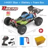 WLTOYS 144010 144001 75 km/h 2.4G RC bilborstlös 4WD Electric High Speed ​​Off-Road Remote Control Drift Toys for Children Racing