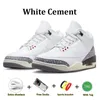 Jumpman 3S basketbalschoenen 3 sneakers voor mannen vrouwen zonsondergang palominos Lucky Pine Green Wizards White Cement Fire Red UNC Iris Cardinal Racer Trainers