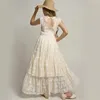 Mädchen Kleider Sommer Kinderkleidung Casual Blumen Spitzenkleid 2-12 Jahre alt Hochzeit Party Rückenfrei Show