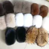 Sleevelet Arm Sleeves Winter Natural 100% Real Fur Cuffs Women Wrist Keep Warm Arm Warmers Fashion Coat Sleeve Decorate Bracelet Solid Gloves 231012