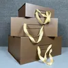 Designer Gift Wraps Bur One-piece Folding Gift Boxes Shoe Bag Portable Magnet Box