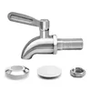 SUS 304 Stainless Steel Spigot/Faucet keg Tap for Beverage Wine Beer juice Dispenser Parts coffee tap