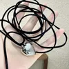 Pendant Necklaces Heart Small Chokers Necklace Alloy Material Jewelry For Girls Women Party