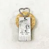 Personlig kalendernyckelring PO Kalender Key Chain Hand Stamped Grave Po Keychain Picture Keyring Custom Gift 210410279Z