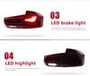 CAR TAIL TAIL LIGHT FORE BMW Taillights 3 Series F30/F35 2013-20 18 Dragon Scale LED Scale Runging Lekkie