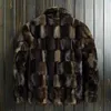 Мужские пуховые парки, зимняя шуба из норки, мужская трендовая теплая шуба с лацканами, универсальная куртка 231012