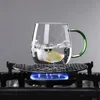 Mugs Cute Cartoon Animal Cup Coffee Threedimensional Modeling Creative Juice Milk Multiple Styles Colored Glass Tea 231013
