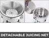 Juicers Juice Extractor Heavy Duty Juicer Aluminum Casting And Stainless Steel Constructed Centrifugal Juicing Both Frui