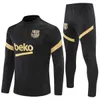 23 24 Barcelona-Trainingsanzug-Set, langärmelig, Retro-Training, Survêtement, Fuß, Chandal, Tuta, Designer-Jacke, Trikot, Fußball, Fußballtrikot, Herren und Kinder, Camiseta