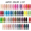 Nail Art Kits Mtssii 24 25 40 60PCS Gel Polish Set Color Semi Permanent UV Led Varnish Design Soak Off 231013