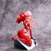 Costumes de mascotte 15 cm Darling in the Franxx Anime Figure Driving Suit Zero Two 02 Action Figure PVC Collection Modèle Poupée Classique Ornements Jouets