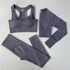 Yoga Outfit 234 stks Naadloze Set Vrouwen Gym Kleding Sportkleding Pakken voor Fitness Ondergoed Trainingspakken Leggings Sportbeha 231012