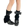 Women Socks Womens Knee High Leg Warmer Knitting Ankle Bandage Sleeve Boot Long Tube Knitted Calf Covers