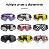 Lunettes d'extérieur Lunettes de casque de moto Rétro Motocross Équitation Cyclisme Lunettes de soleil Coupe-vent Anti Sable Hors route Lunettes universelles 100 NL 231012