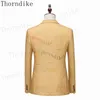 Men's Suits Thorndike 2023 Casual Suit Slim Two-piece Business Korean Version Of The Groom And Man Wedding Dress