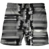 Shorts pour hommes pantalons courts pour homme été motif abstrait plage 3D Boardshorts hommes vêtements de baisse