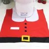 Toilet Seat Covers 3PCS/SET Christmas Toilet Seat Covers Creative Santa Claus Bathroom Mat Xmas Supplies for Home Year Atmosphere Decoration 231013