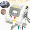 Q Switch Laser Nd Yag Laser Machine Eyebrow Tattoo Removal Carbon Peeling Hollywood Laser Peel Skin Rejuvenation