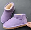 2023 Marque Enfants Filles Mini bottes de neige Hiver Chaud Enfant En Bas Âge WGG Garçons Enfants Enfants Chaussures En Peluche taille EU21-35 03