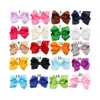 Épingles à cheveux pour bébés filles, jolis nœuds en ruban gros-grain de 3 pouces, accessoires pour nourrissons filles avec attaches de Boutique à Clip