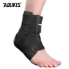 Suporte para tornozelo AOLIKES 1 peça de suporte para tornozelo, esportes ajustáveis, tiras estabilizadoras de tornozelo para pés torcidos, meias de compressão, manga 231010