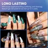 Nagellak Makartt Glitter Gel Kit 8ML 6PCs Disco Super Diamond Reflecterende UV Zwart Zilver Shimmer Manicure DIY 231012