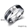 Кольца кластера Meaeguet, черные мужские масонские кольца из нержавеющей стали, цельное панк-углеродное волокно, свадебные украшения 275l