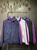 Otoño e invierno última chaqueta de diseñador de marca Fashion Stripe Ribbon Design Chaqueta hermosa para hombres de lujo de alta calidad Chaqueta casual