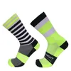 Sports Socks Calcetines Ciclismo Hombre Striped Polka Dot Cycling Socks Professional Sports Breatble Bicycle Running 231012