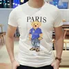 ポロスベアシャツメンズメンズポロスレディースTシャツUSA半袖ホッケーEU英国サイズマティニベアキャプテンポロシルツドロップスピン294B