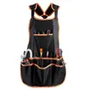 Aprons Work Apron tool 16 Tool Pockets tool belt Adjustable vest Tool Apron for mans work apron and women work apron with wa 231013