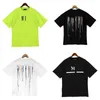 Designer t shirt men 2023 man designer clothe new couples tees street wear summer fashion shirt splash-ink letter print design couple short sleeves