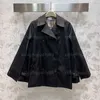 Trench Coat Giacche da donna Cappotti da donna Designer Giacca a vento Manica a pipistrello Falso design in due pezzi Trench corto scozzese classico Stilisti Giacca da donna