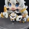 Mascot Costumes 8cm Honkai Impact 3rd Anime Figure Kiana Kaslana Action Rysunek Q Kawaii Cat Figurine Desktop Ozdoby PVC Model Zabawki