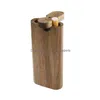 Étuis à cigarettes Étui en bois extérieur portable protection de l'environnement boîte de stockage de tabac accessoires de tabagisme ménagers Drop Deliver Dhucg