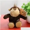 Animales de peluche de peluche Serie de animales de la selva Pony Elefante Juguete de peluche Tigre Fawn Muñeca Animales de peluche Regalo para niños Juguetes Regalos Stuf Dhkuj