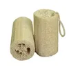 Spazzole da bagno Spugne Lavapavimenti 10 * 4-6 cm Luffa naturale Spazzole Rimuovi la pelle morta Massaggio Pulito esfoliante Strofinare il piatto Pennello Strumento di lavaggio