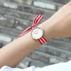 CRRJU new unique Ladies flower cloth wristwatch fashion women dress watch high quality fabric watch sweet girls Bracelet watch2461