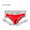 Lomonling Mens Briefs Sexy Underwear Men D m Men s Underwear Dress Strap Briefs Low Waist Sexy Tight Personality Cotton LJ201110296u