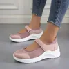 Scarpe eleganti Moda Donna Scarpe da ginnastica con zeppa in rete con zeppa Scarpe da passeggio all'aperto Casual da donna Atletiche Fintess Yoga Scarpe traspiranti estive