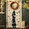 1pc Hauntingly Beautiful Castle Bat Wall Sticker - Perfekt för Halloween -dekor och rumsdekoration