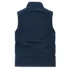 Gilets pour hommes 5XL hommes printemps vêtements d'extérieur épais chaud polaire gilet sans manches veste gilet automne tenues décontractées tactique plus 231012