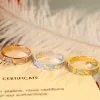 Anello per coppia di designer di lusso con un lato e diamante sull'altro lato Prodotti squisiti Crea regali versatili Buoni anelli CYG23101309-6