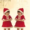 Traje temático 70cm-160cm Natal infantil chega Papai Noel meninos e meninas ternos de Natal T231013