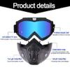 Outdoor Eyewear Sport Windproof Mask Goggle HD Motorcycle Glasses Snowboard Riding Motocross Summer UV Protection Sunglasses 231012