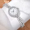 Luksusowe eleganckie designerskie zegarek damski kwarc moda z diamentowymi zegarkami 26 mm kwadrat Square pełne stale nierdzewne kobiety złoty kolor srebrny kolor na rękę zegarek żeński