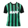 2023 24 Sassuolo Calcio TRAORE Maglia du calcio de l'homme 23 24 BERARDI BOGA CAPUTO OBIANG DEFREL KYRIAKOPOULOS Maglia du calcio à manche courte pour la maison et l'extérieur de la maison