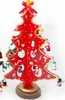 Noel dekorasyonları Diy ahşap Noel ağacı Noel dekorasyonları yaratıcı Noel ağacı masa üstü dekorasyon 231013